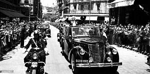 Oran - Boulevard Seguin - Visite du President2 Auriol - 2 Juin 1949